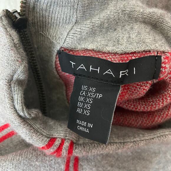 Tahari Windowpane Sweater - Picture 4 of 7